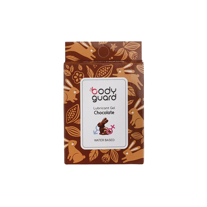 ژل لوبریکانت بادیگارد شکلاتی بسته ۳ عددی
